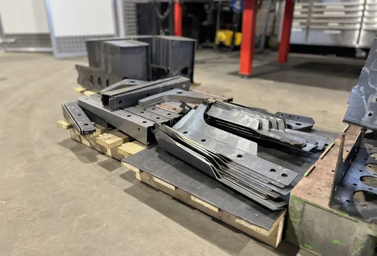 Laser cutting and folding service from A13 Engineering